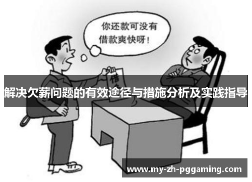 解决欠薪问题的有效途径与措施分析及实践指导