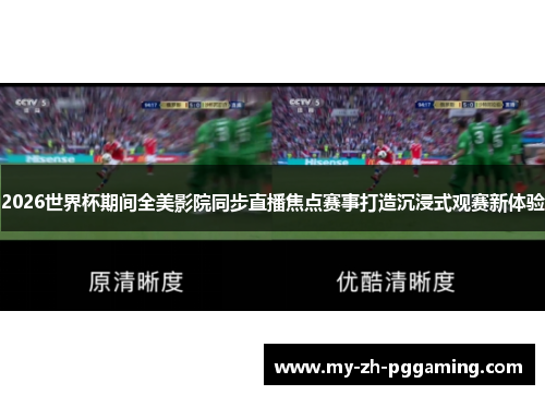 2026世界杯期间全美影院同步直播焦点赛事打造沉浸式观赛新体验 2026世界杯期间全美影院同步直播焦点赛事打造沉浸式观赛新体验